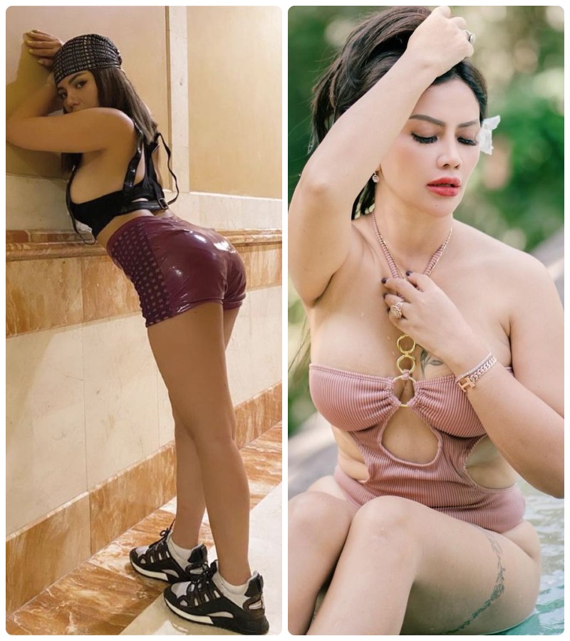 Sisca Mellyana dan Dinar Candy Pamer Pose Hot di Ranjang