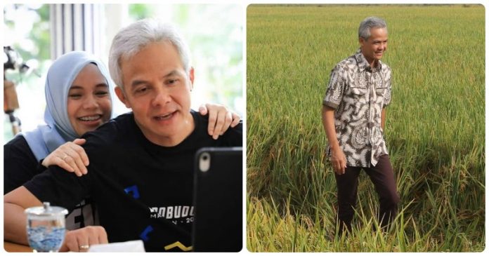 Ganjar Pranowo Gubernur Jawa Tengah yang Rela Cium Tangan Petani di Kendal